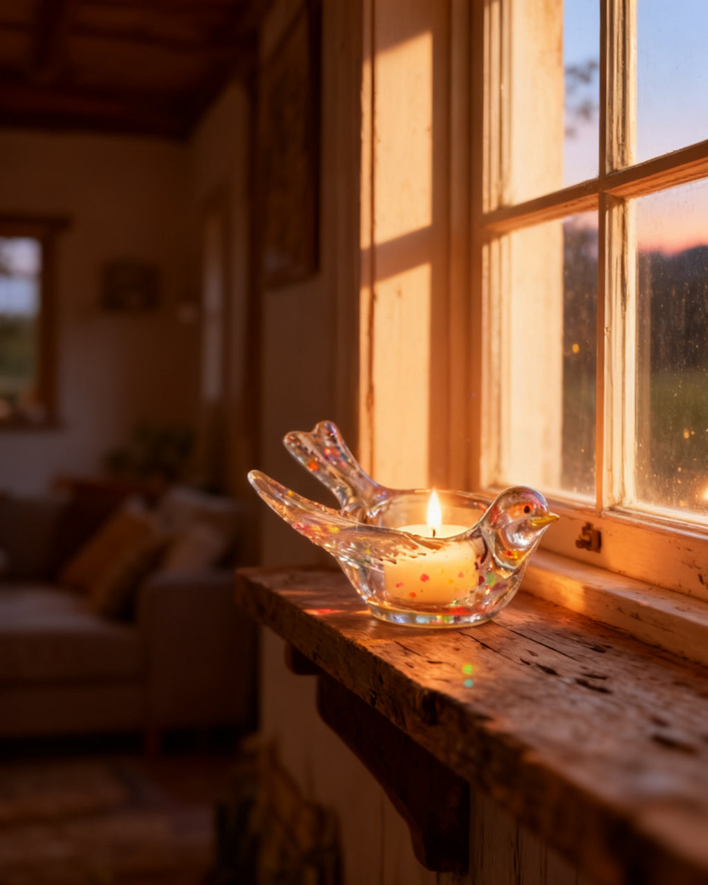 The Hearthlight Glass Bird