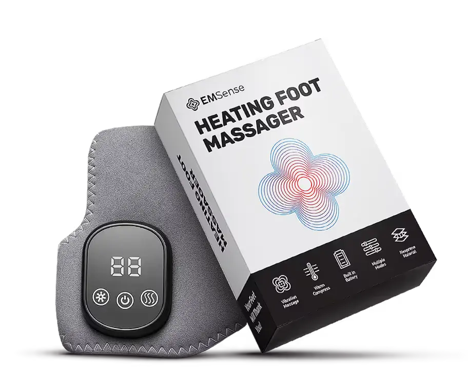 EMSense Triple-Therapy Foot Massager