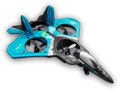 SteerFalcon 2.4GHz RC Stunt Airplane