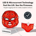 Maschera Viso a Luce LED