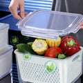 Food Storage Containers with Removable Colander