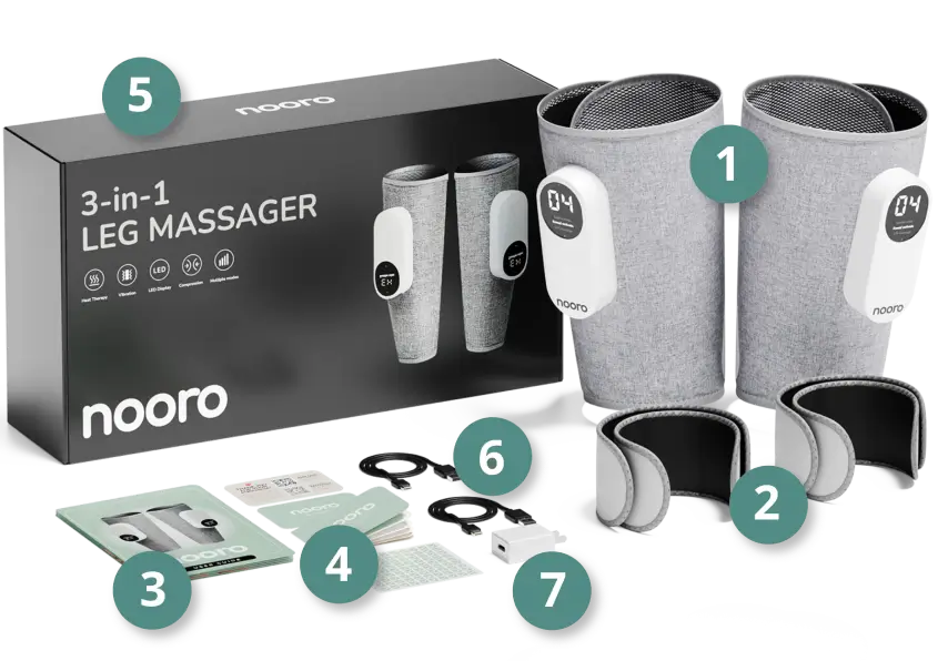 Nooro 3-in-1 Leg Massager