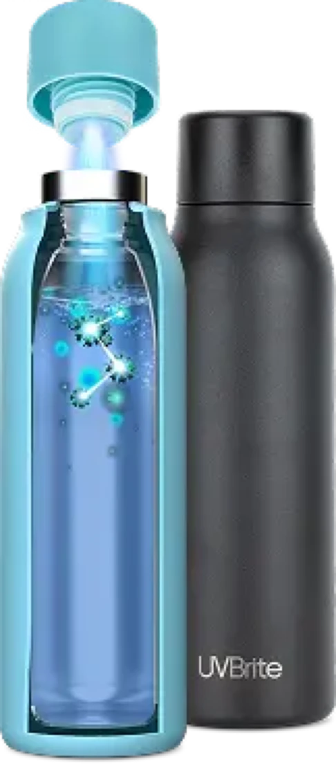 UVBrite Self-Cleaning UV-C Water Purifier Bottle