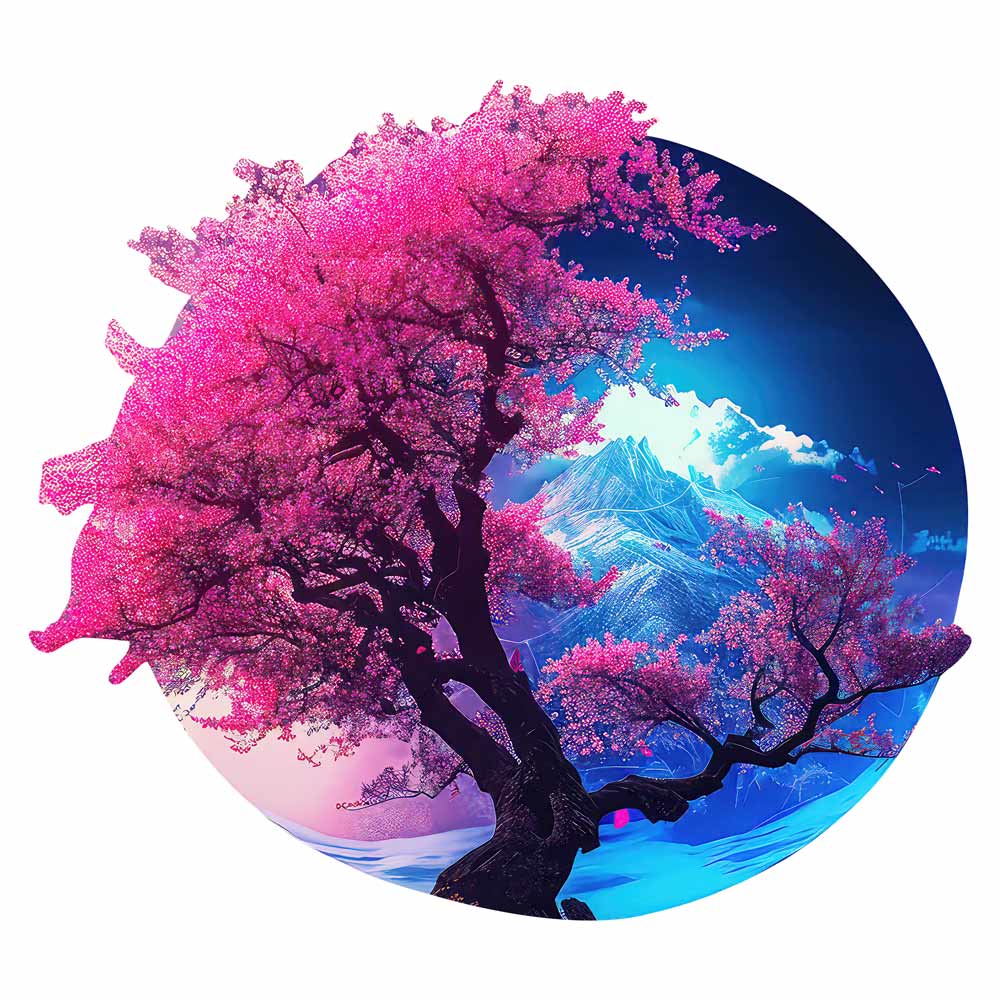 Last Day - Cherry Blossom - Wooden Jigsaw Puzzle