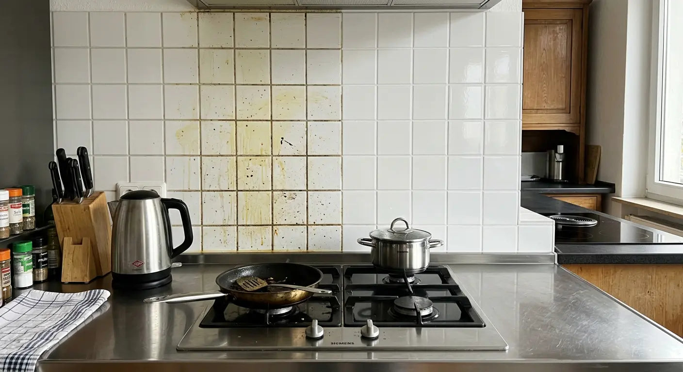 GrillBlitz kitchen degreaser spray bottle