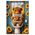 Highland Cow - Wooden Jigsaw Puzzle