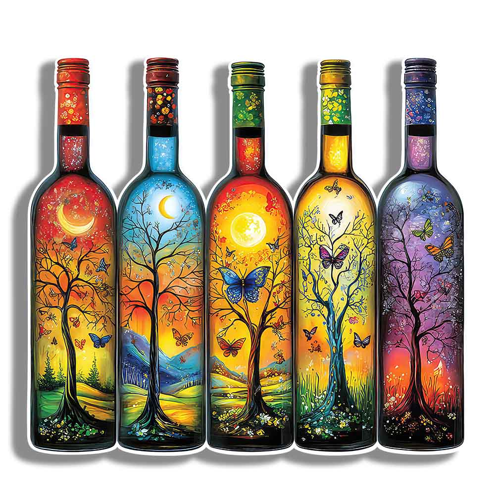 Last Day - Secret Bottles - Wooden Jigsaw Puzzle