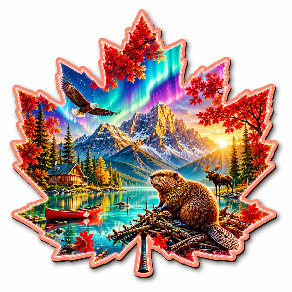Limited Edition Canadian Majesty - Wooden Jigsaw Puzzle