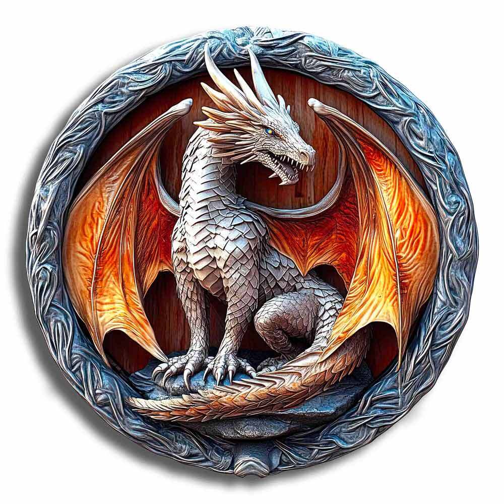 Last Day - Mystic Dragon Cavern - Wooden Jigsaw Puzzle