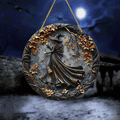 Witching Hour door sign Lone Witch