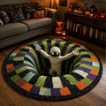 Merrova™ 3D Halloween Illusion Rug — 3x (Mummy Vortex + Ghost Cellar + Haunted Graveyard)